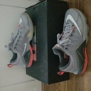 LeBron Xii Low Wolf Grey